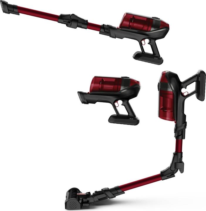 Image du produit Rowenta X-Force Flex 12.60 RH98A9WO Aspirateur à main Rouge Gris Sans sac