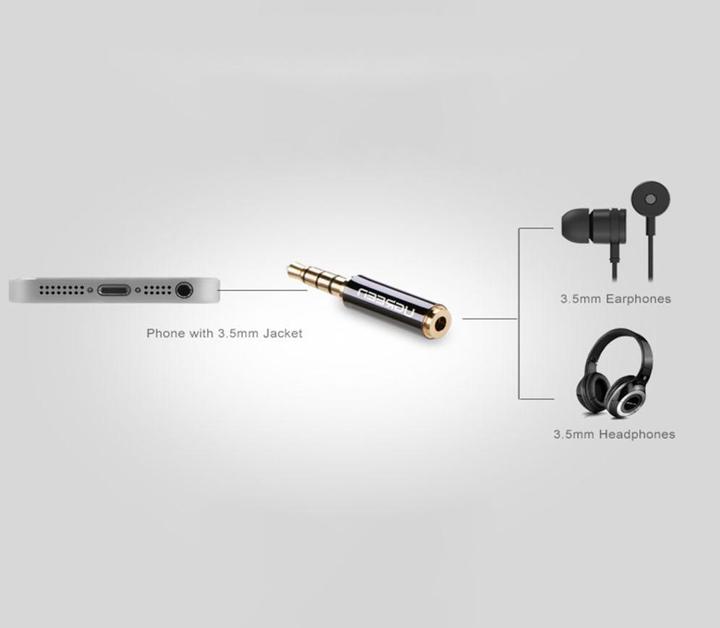Image du produit Ugreen jack 3,5 mm - prise 2,5 mm (Adaptateur jack)