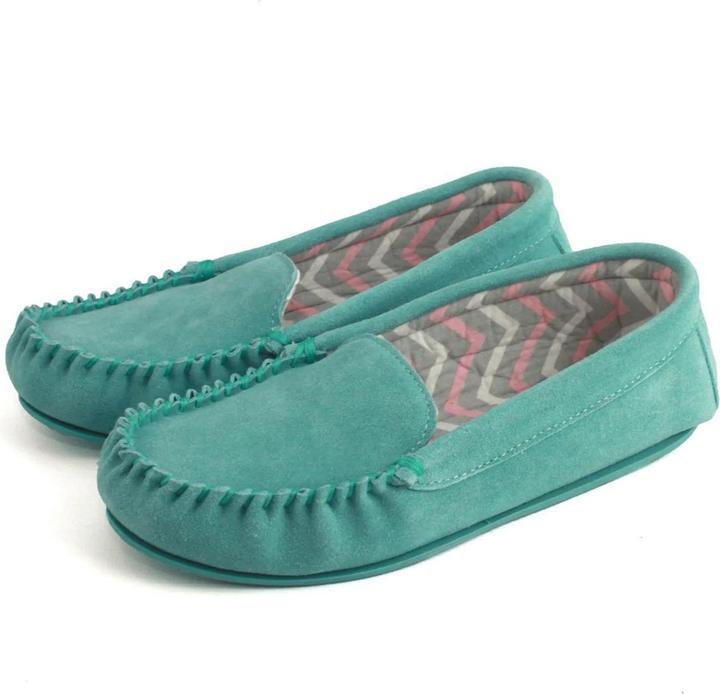 Actual product image Eastern Counties Leather Moccasins Ffion Suede (37)