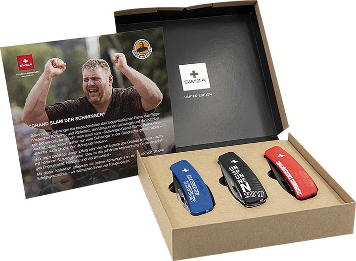 Actual product image Swiza Knives Stucki collector's box 3 pieces Medium