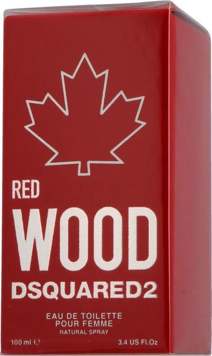 Actual product image Dsquared2 Wood Red Woman (Eau de toilette, 100 ml)
