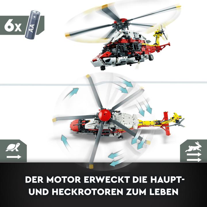 Actual product image LEGO Airbus H175 rescue helicopter (42145, LEGO Technic)