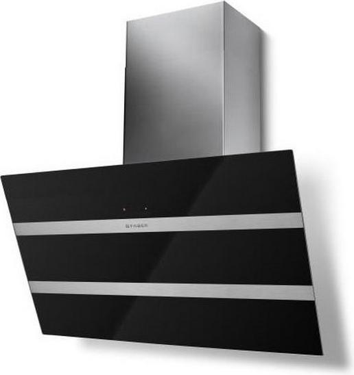 Produktbild Faber Steelmax Wall-mounted Black, Stainless steel ³/h B (Wandhaube)