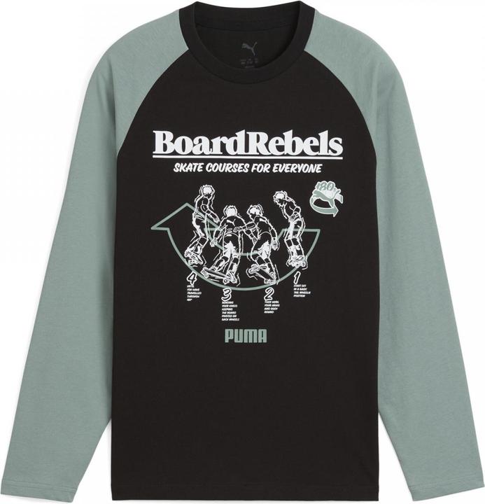 Actual product image Puma MID90S Longsleeve Tee B (128)