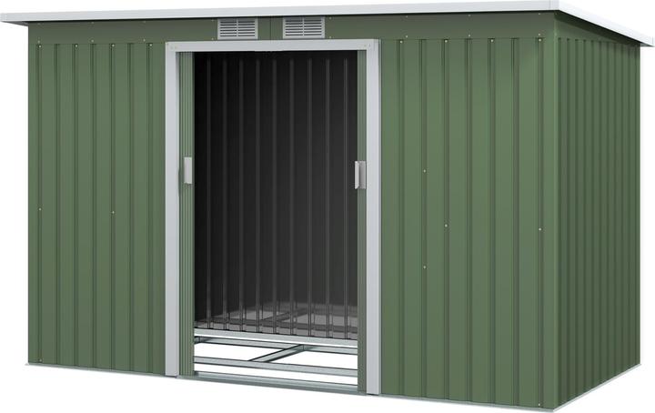 Immagine prodotto Outsunny Capanno degli attrezzi con porta scorrevole