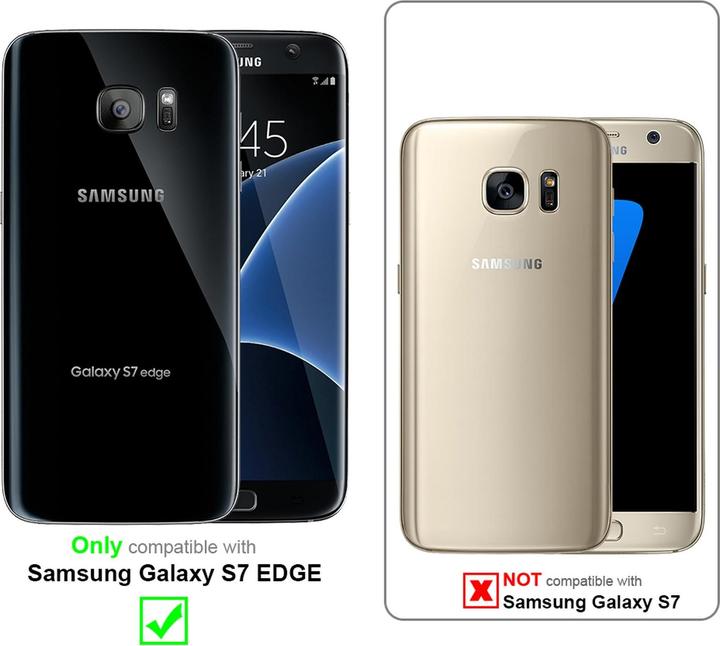 Image du produit Cadorabo Book Couverture de luxe (Samsung Galaxy S7 Edge)