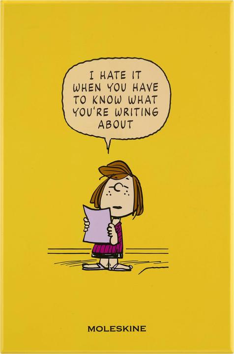 Moleskine NB Peanuts LG lin Patty+Box (Lined, Hardcover)