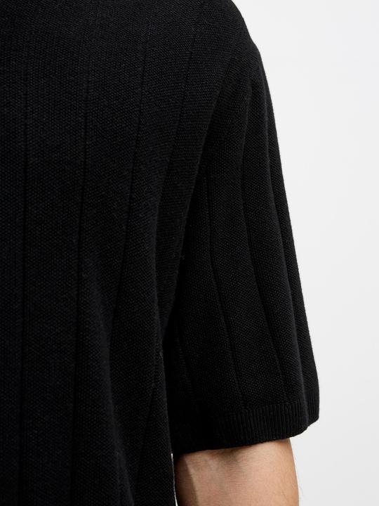 Actual product image Jack & Jones Jorvarenna Knit Ss Split Neck (S)