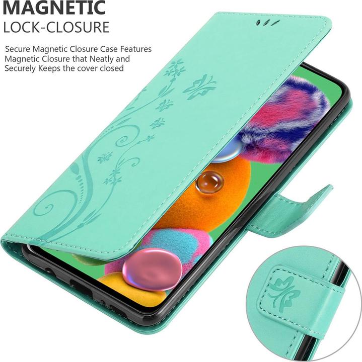 Image du produit Cadorabo Couverture du livre de fleurs (Samsung Galaxy A90 5G)