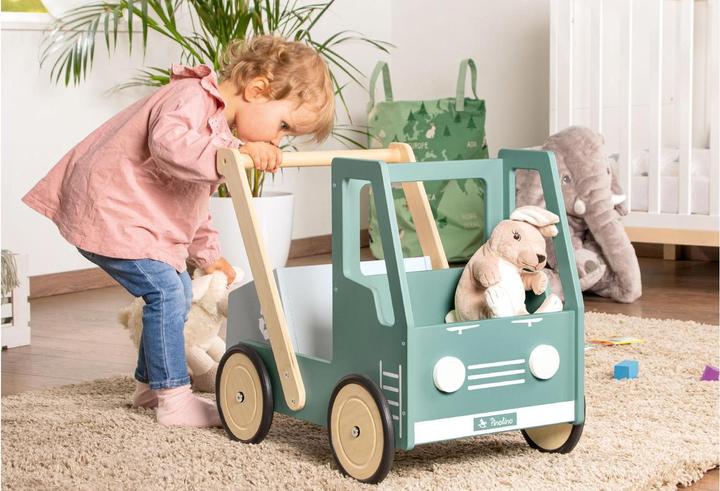 Actual product image Pinolino Baby walker "Dump truck Fred", green