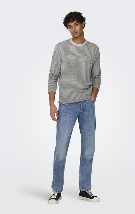 Image du produit Only & Sons Onsniguel Reg 12 Stripe Crew Knit (XXL)