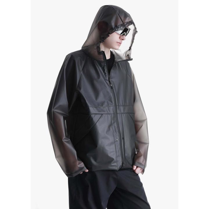 Produktbild Krakatau regenjacke tranformabe verchweisst tethy (S)