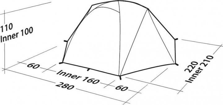 Image du produit Robens Boulder 3 (Tente igloo, 2.90 kg, 3 personnes)