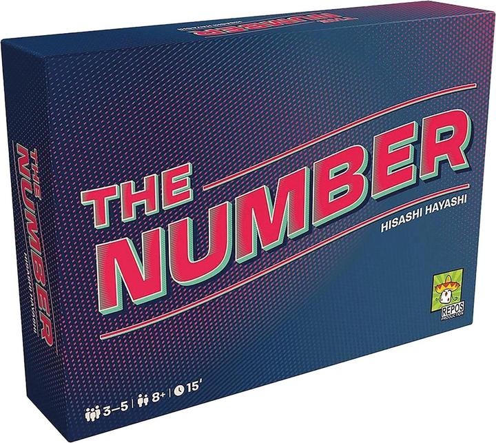 Actual product image Repos Production The Number, card game, for 3-5 players, from 8 years (DE edition) (German)