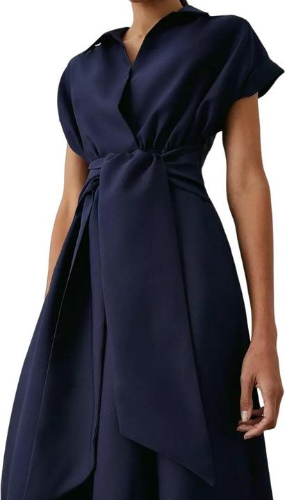 Actual product image Principles Womens/Ladies Belt Flared Midi Dress (42 D)
