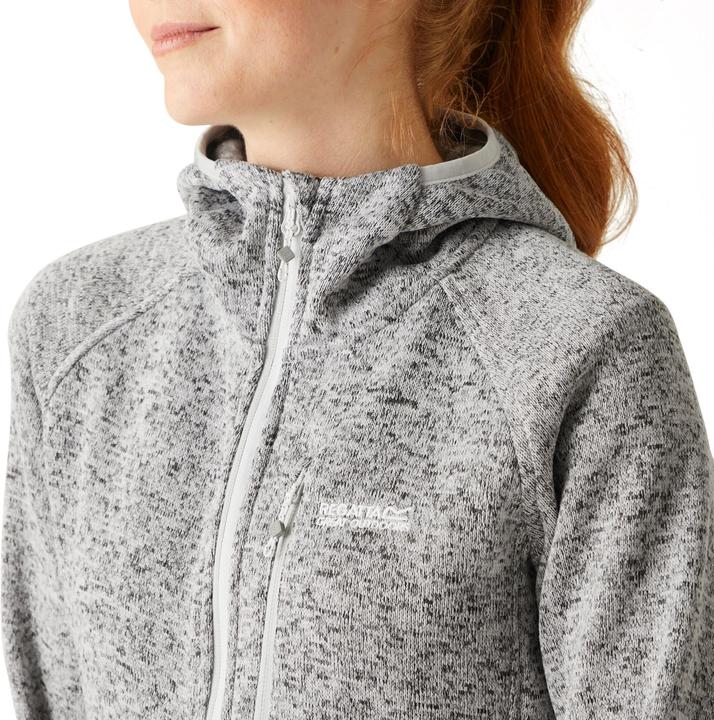 Actual product image Regatta Womens/Ladies Newhill Marl Hooded Fleece Jacket (42 D)
