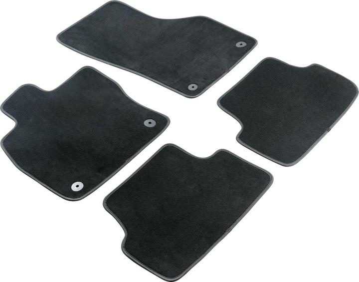 Produktbild Walser Premium Fussmatten für Audi A3 3Tür BJ 05/03-08/12, Sportback 5Tür BJ 09/04-01/13, S3 BJ 01/07-12 (2 Vordermatten + 2 Rückmatten)