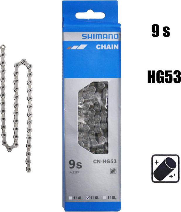 Actual product image Shimano Cn-Hg53 (9-speed)