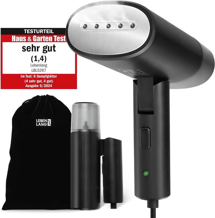 Produktbild Lebenlang Reise-Dampfglätter LB5267 (900 W, 20 g/min)
