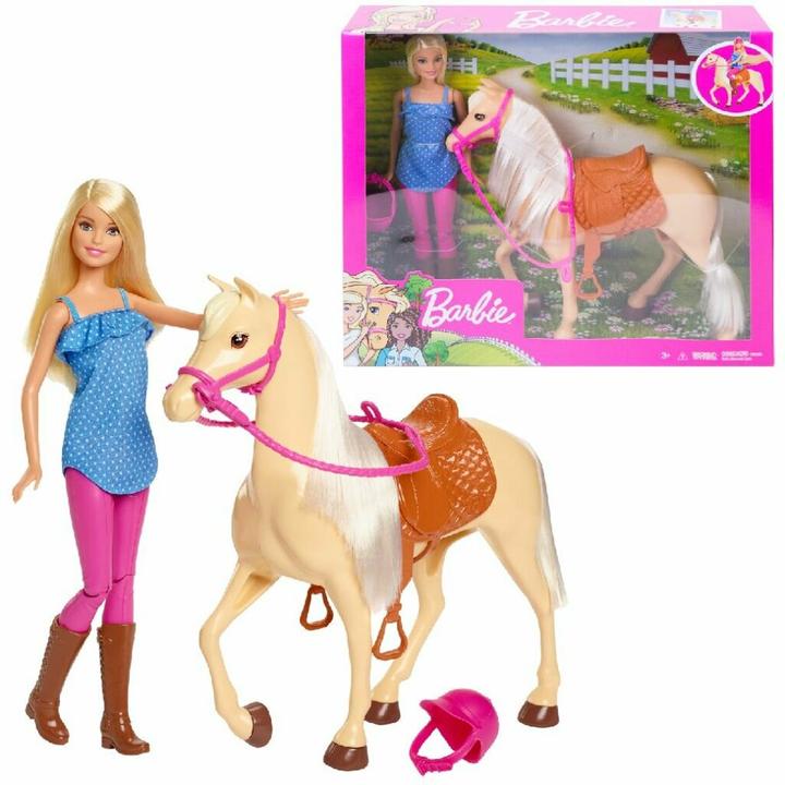 Actual product image Barbie Doll and Horse