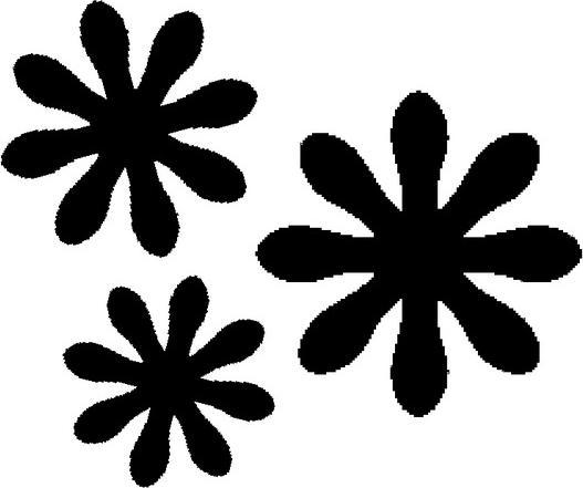 Actual product image VBS Flower" motif hole punch, set of 3