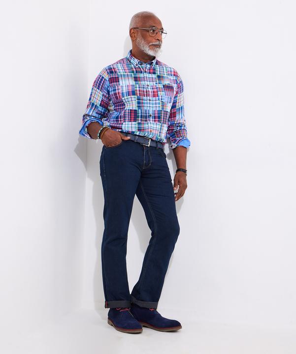 Actual product image Joe Browns Casual Mixed Check Long Sleeve Shirt (M)