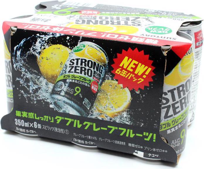 Actual product image Suntory Strong Zero (6 x 35 cl)