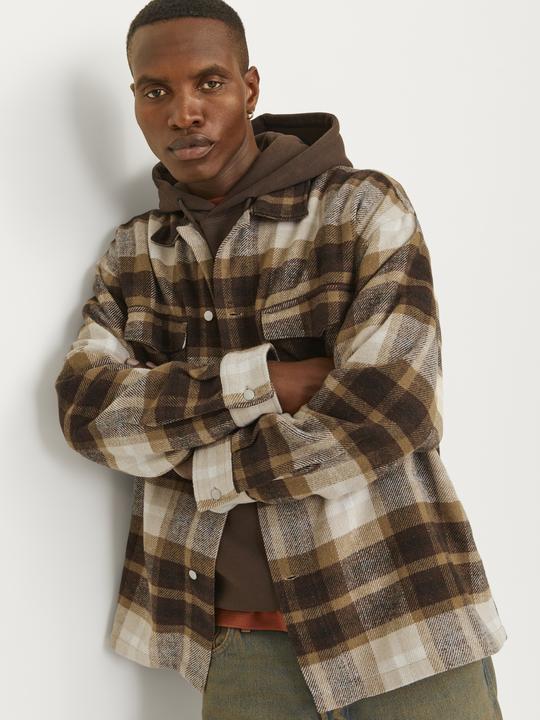Actual product image Jack & Jones Wide cut overshirt Overshirt (XL)
