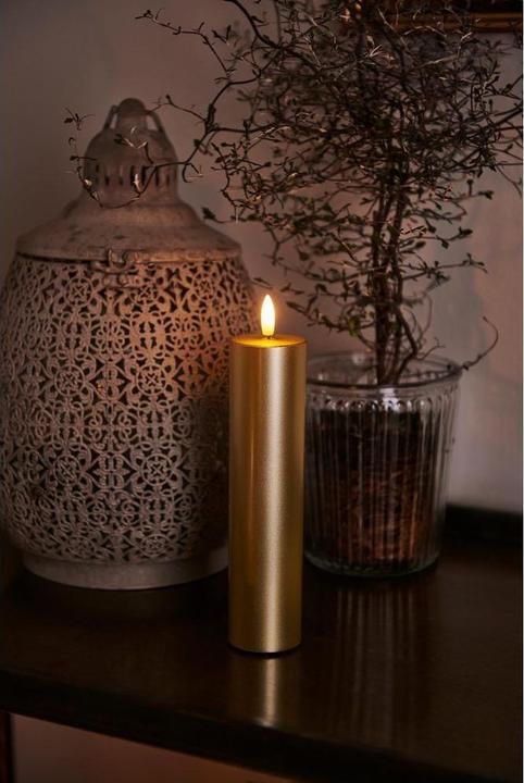 Immagine prodotto Sirius Candela LED Sille Exclusive 5 cm x 20 cm, Oro (1 x)