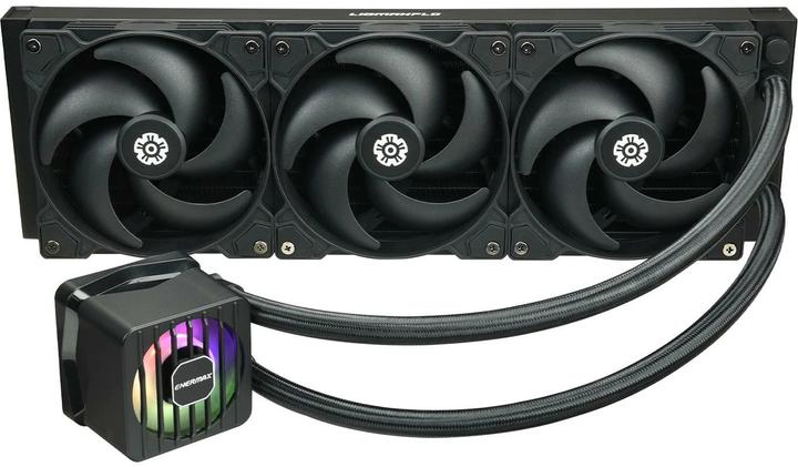 Image du produit Enermax LIQMAXFLO SR 360mm CPU AIO Liquid Cooler - Xtreme Double Chambre PWM Pump