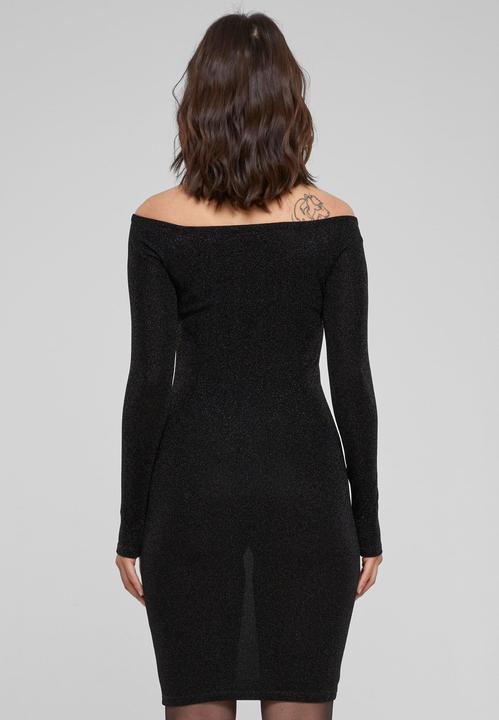 Immagine prodotto Urban Classics Vestito donna off shoulder a maniche lunghe con glitter - 126795 (M)
