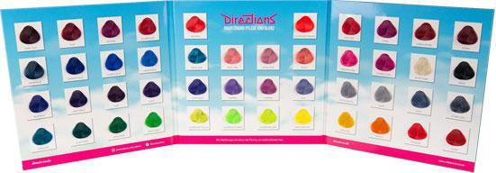 Immagine prodotto Directions Scheda colore Haircolour