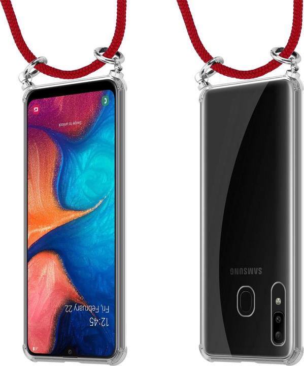 Produktbild Cadorabo TPU Handy Kette SILBER Cover
