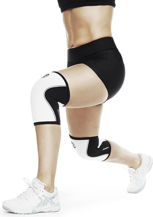 Actual product image Rehband RX Knee Sleeve 5mm White/Black (L)