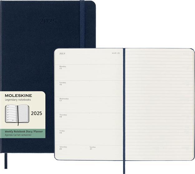 Produktbild Moleskine Notizkalender (A5, Englisch)