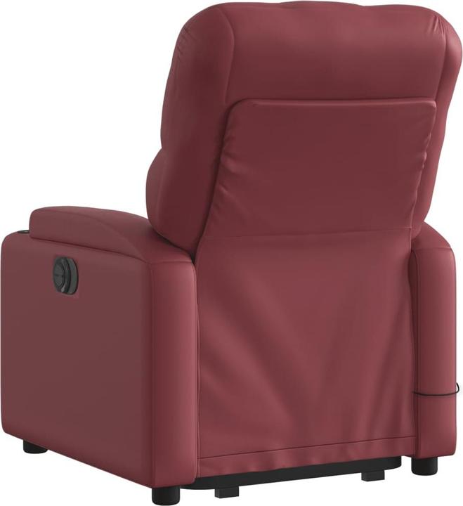 Actual product image VidaXL Massage chair with stand-up aid imitation leather