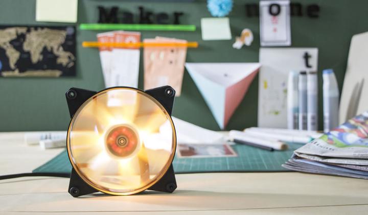 Actual product image Cooler Master MasterFan Pro 120 Air Flow RGB computer case fan (120 mm, 1 x)