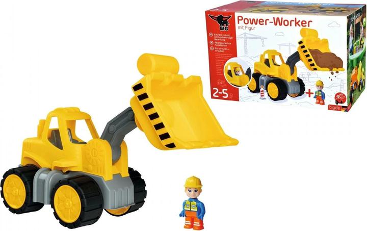 Image du produit BIG Chargeuse sur pneus Power-Worker + figurine