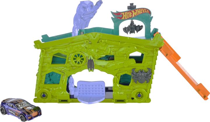 Produktbild Hot Wheels Ausklappbares Geisterbahn
