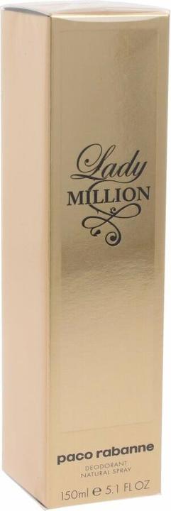 Actual product image Paco Rabanne Lady Million (Spray, 150 ml)