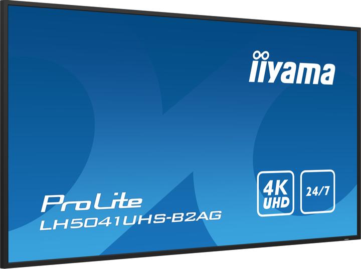 Productafbeelding iiyama 50" 3840x2160, 4K UHD VA-paneel, 25% Haze (3840 x 2160 Pixels, 50")