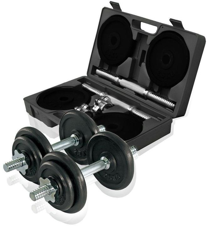 Produktbild Gymstick Adjustable Dumbbell Set (4 x 1.25 kg, 4 x 2.5 kg)