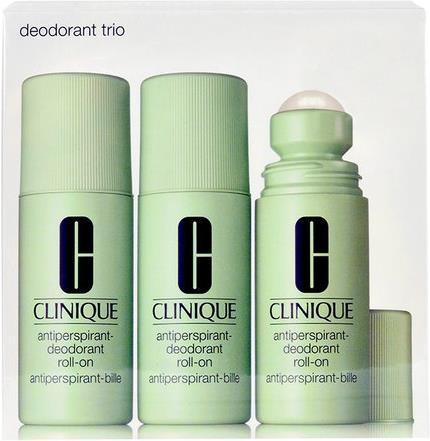 Immagine prodotto Clinique Trio di deodoranti antitraspiranti (Roll-on, 225 ml)