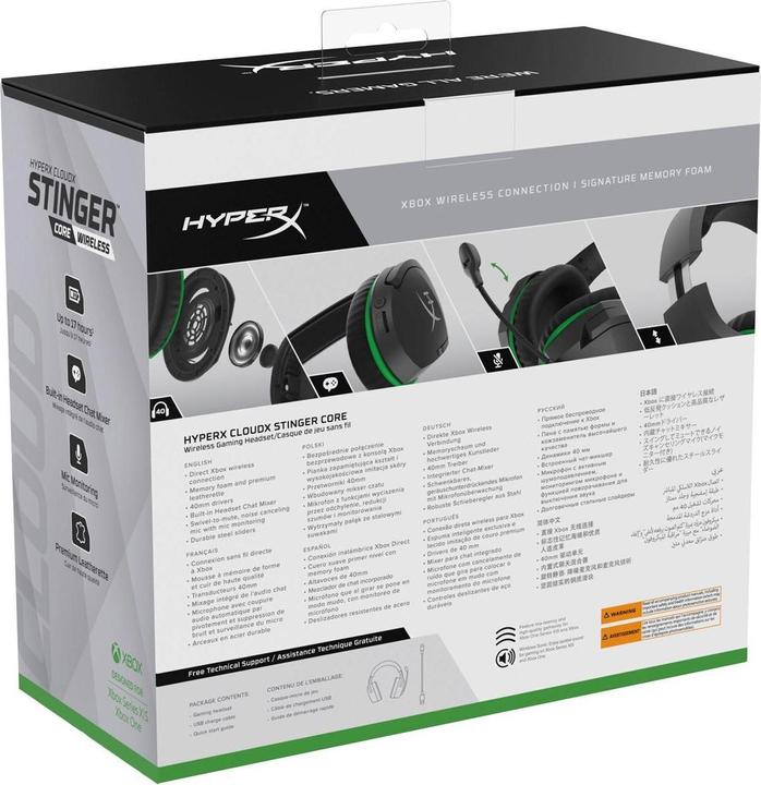 Actual product image HyperX CloudX Stinger Core Wireless (Wireless)