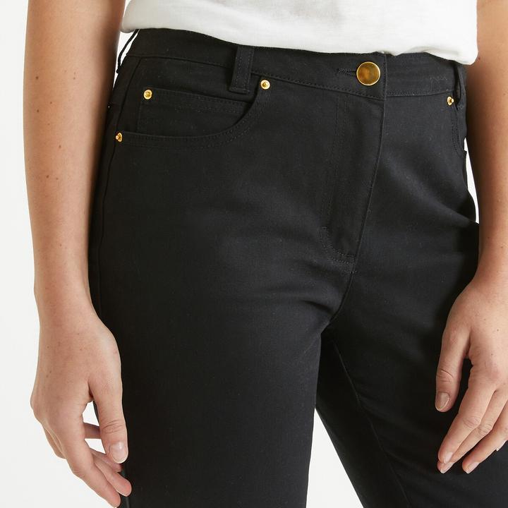 Image du produit Anne Weyburn Pantalon droit cinq poches en coton stretch (40)