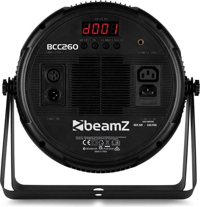 Actual product image BeamZ BCC260 Flat Par (LED)