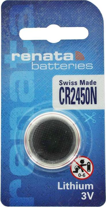 Immagine prodotto Renata Knopfzelle RE2450N CR2450N (1 pz., CR2450, 540 mAh)