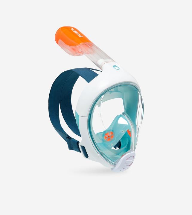 Immagine prodotto Subea Maschera da snorkeling XS per bambini (6-10 anni) - Easybreath turchese