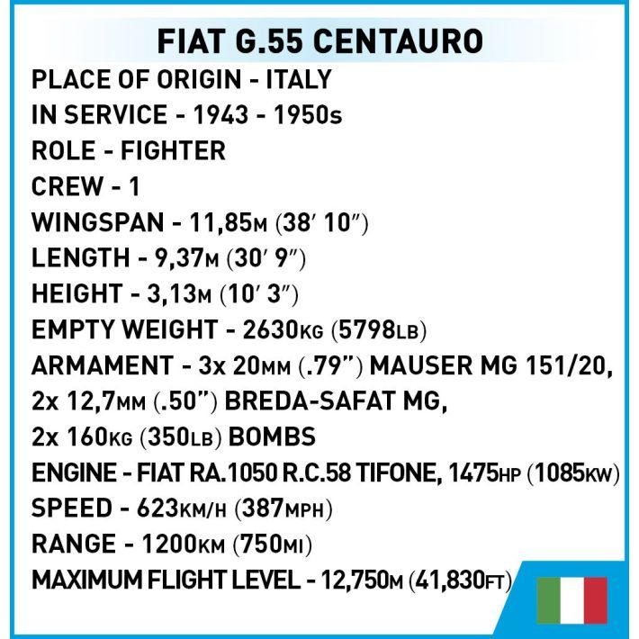 Energie-Label Cobi Fiat G.55 Centauro / 193 pcs.