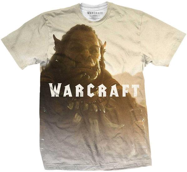 Actual product image Rock Off World of Warcraft Unisex Tee: Durotan Fade (L)